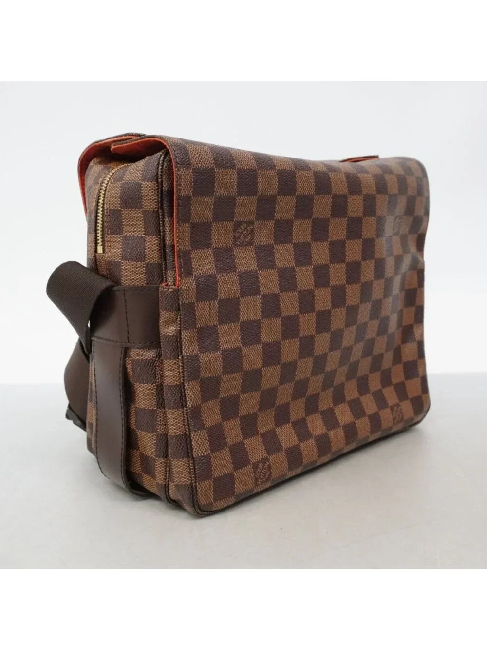 Louis Vuitton Shoulder Bag Damier Naviglio Ebene